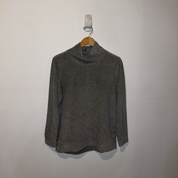 Joe Fresh Active - Grey cowl neck pullover sweater - Picture 1 of 4
